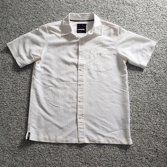 Tony Hawk Boys Button Down Large White - Picture 1 of 7
